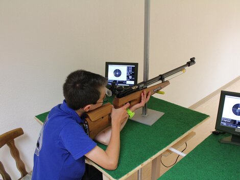 Luftgewehrschießen